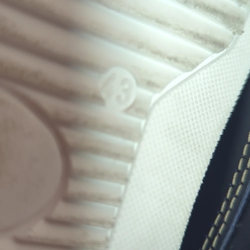 Navy and Tan Leather Men's Shoes